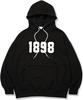 Толстовка с капюшоном 1898 Garments [Черный]