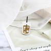 Fashion Coffee Brooches Iced Americano Cup Small Enamel Pins Cute Custom Metal Badge Jewelry Lapel Denim Backpack Pin Icon Gifts