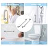 2X Safety Grab Bar Bathroom Support Handle Steel Bath Shower Toilet Hand Rail