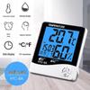 HTC Waterproof Indoor/Outdoor Thermometer Hygrometer with Dual Temperature Display and Probe
