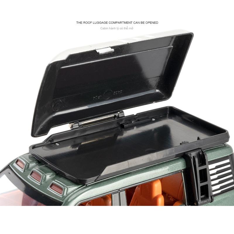 1/24 BYD Yangwang U8 SUV Модель автомобиля из литого металла Игрушка Новые энергетические внедорожники Модель автомобиля Звук и свет Детский подарок