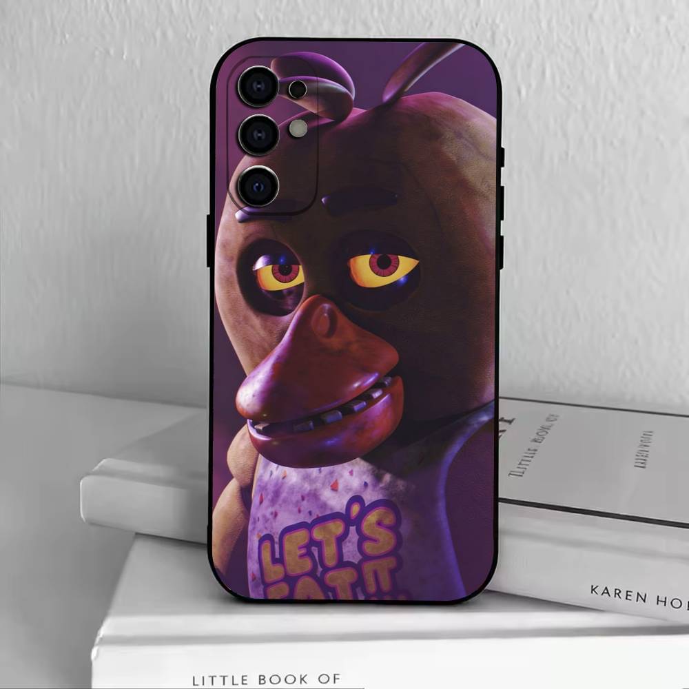D-FNAF-T-Five-Nights-at-Freddy's Чехол для телефона Samsung S25,S24,S21,S22,S23,S30,Ultra,S20,Plus,Fe, Мягкий силиконовый черный чехол