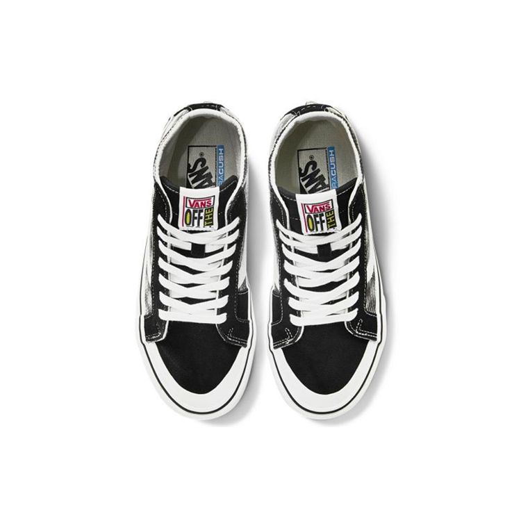 Vans Sk8 138 Decon Sf High Top Skate Shoes Black And White Checkerboard Unisex Skate Shoes VN0A3MV1WOJ