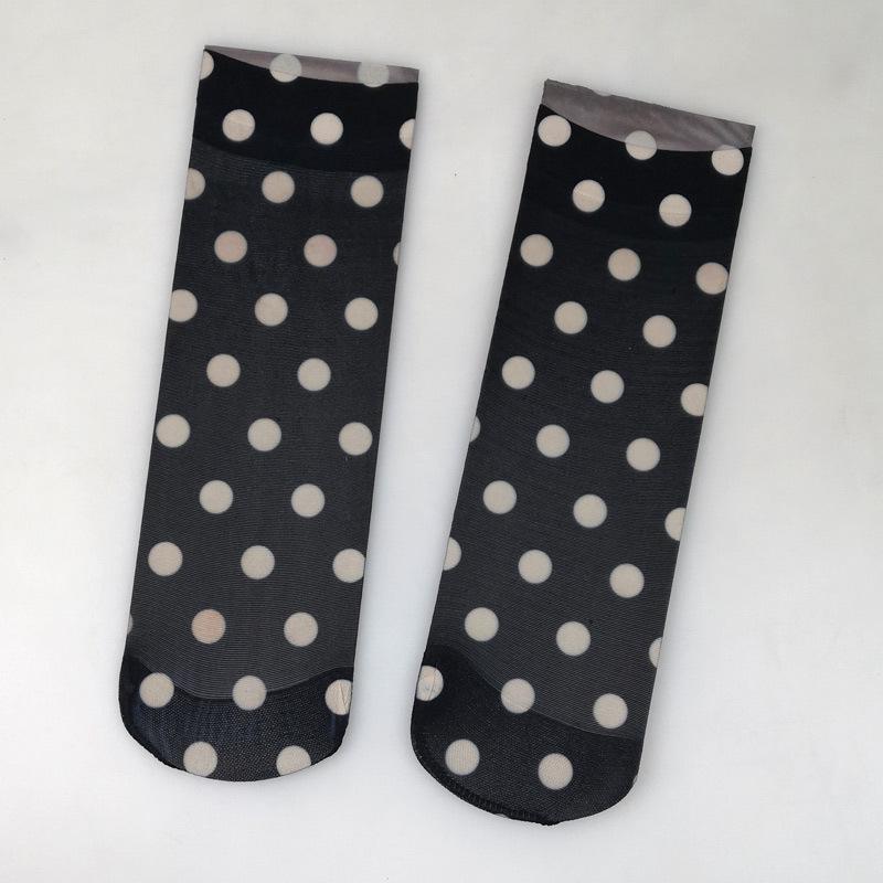 Короткие летние носки в женском стиле с различными милыми узорами