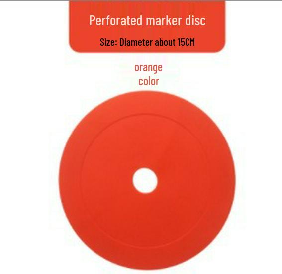 Тренировочные конусы с отверстиями – Плоские маркерные диски для футбола, баскетбола и тхэквондо