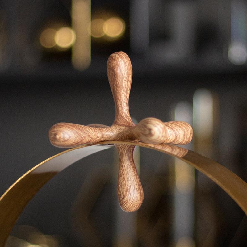 Creative Abstract Art Ornaments Sales Office Model Room Home Geometric Desktop Bookcase Cross Craft Decorations