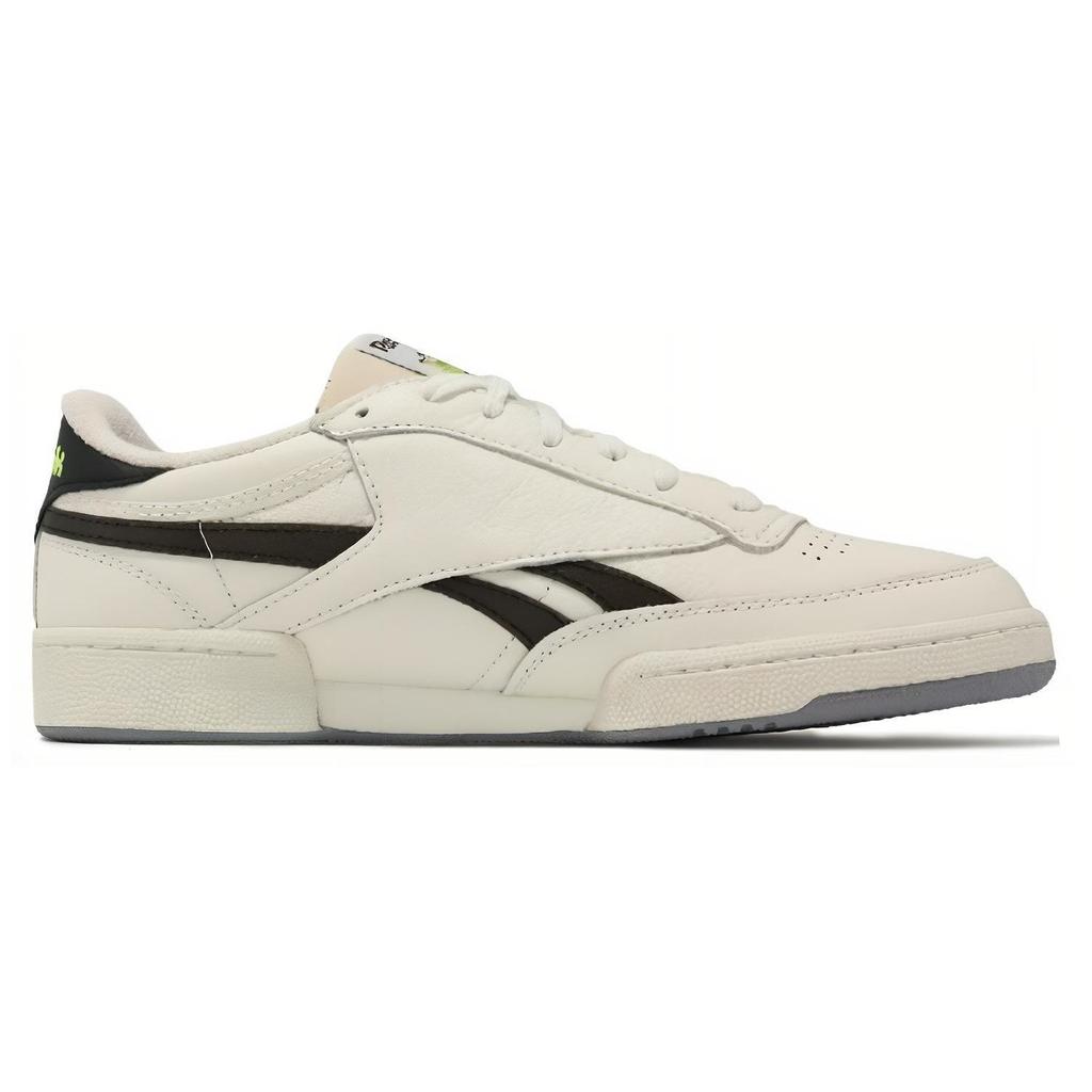 Reebok Кроссовки унисекс Club C Revenge Vintage Chalk Black Acid Yellow кремовые/черные 100074206