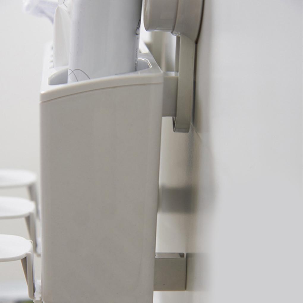 Держатель зубных щеток, органайзер, настенный держатель для зубной пасты в ванной, контейнер для ополаскивателя полости рта