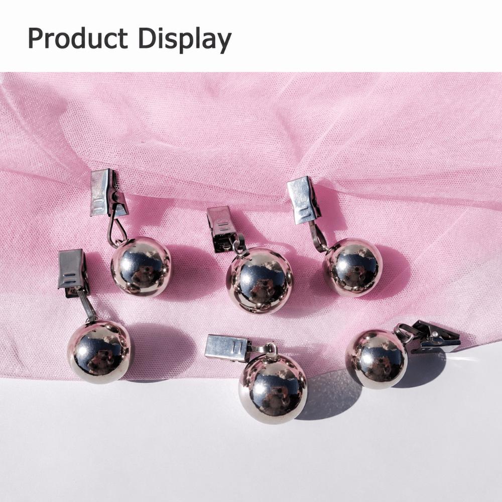 4pcs Windproof Curtain Drape Holder Heavy Duty Table Cover Pendant Clips Outdoor Picnic Decor