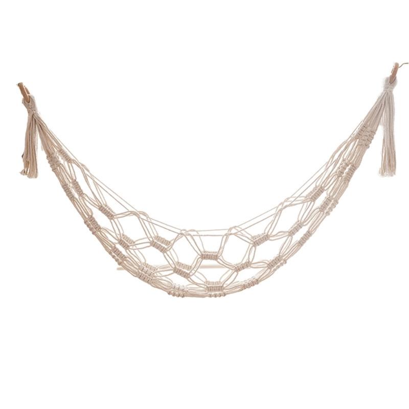 Boho Stuffed Animal Storage Net Stuffed Net or Hammock for Small Stuffed Animals or Plushies Plush Toy Storage Holder