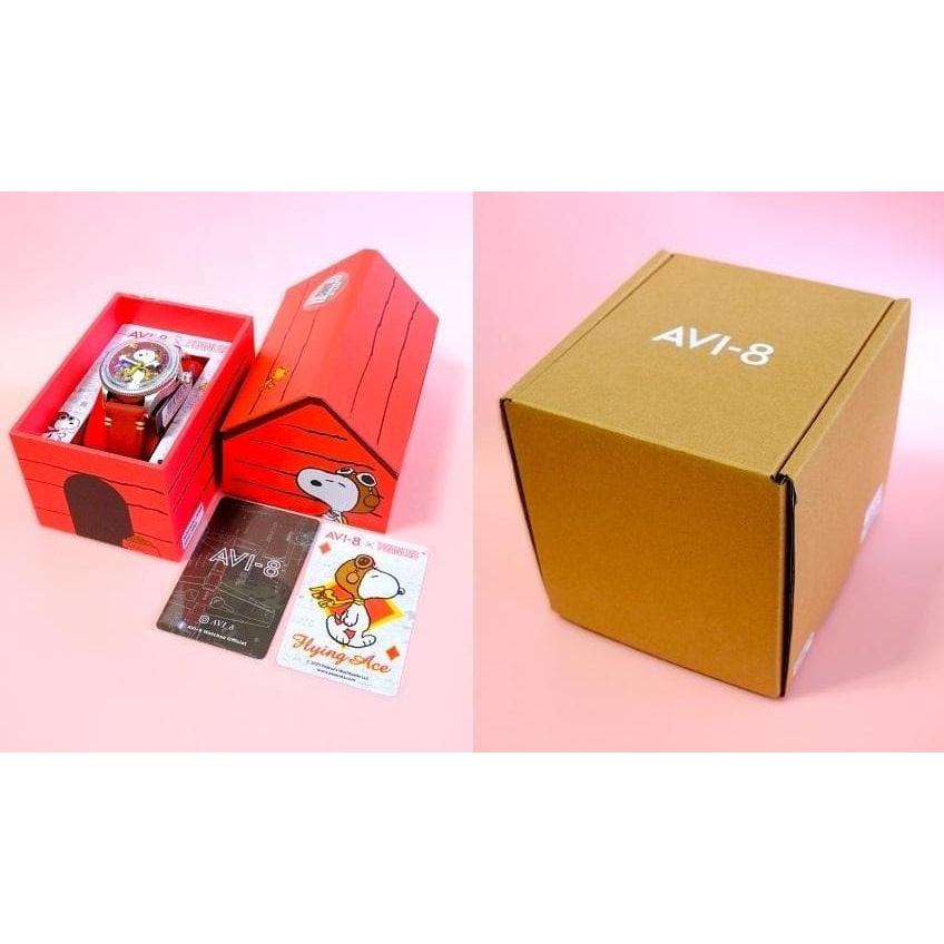 Б/у AVI-8 Snoopy Peanuts 75-летний юбилей Ограниченная серия 400 штук Летчик-ас