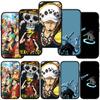 For Samsung Galaxy S24 S23 iPhone 16 15 14 Xiaomi Redmi Note 13 12 11 Plus 9 Pro Max X XR Phone Case Comics Trafalgar Law Luffy One Piece OPPO Huawei