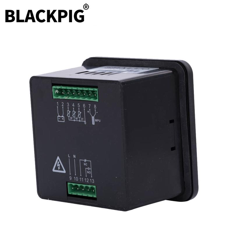 M GM50H MK3 Generator Engine Multifunctie Digitale Meter Match With Oil Pressure Water Temperature Sensor RPM Speed Sensor