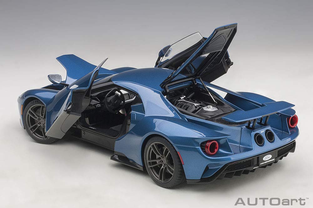 AUTOart Ford GT 2017 Metallic Blue Finished Product 1/18