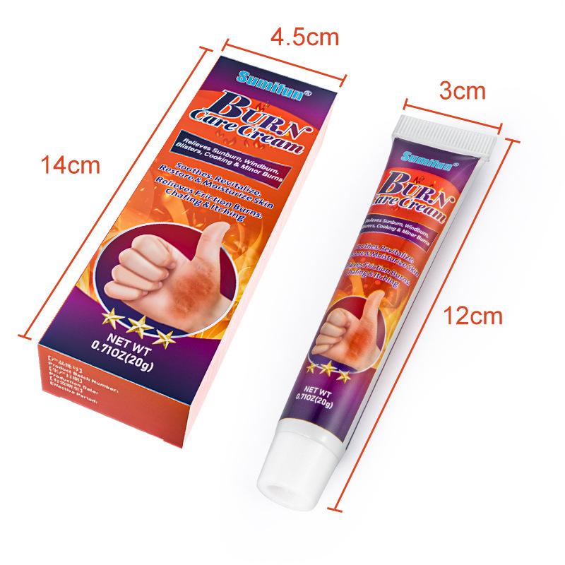 Sumifun 20 г крема для ухода за кожей при ожогах и ожогах, травяная мазь