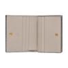 Gucci GG Marmont Logo Print Mini Wallet Women wallet Beige White Gold 841358-AAE5E-9549