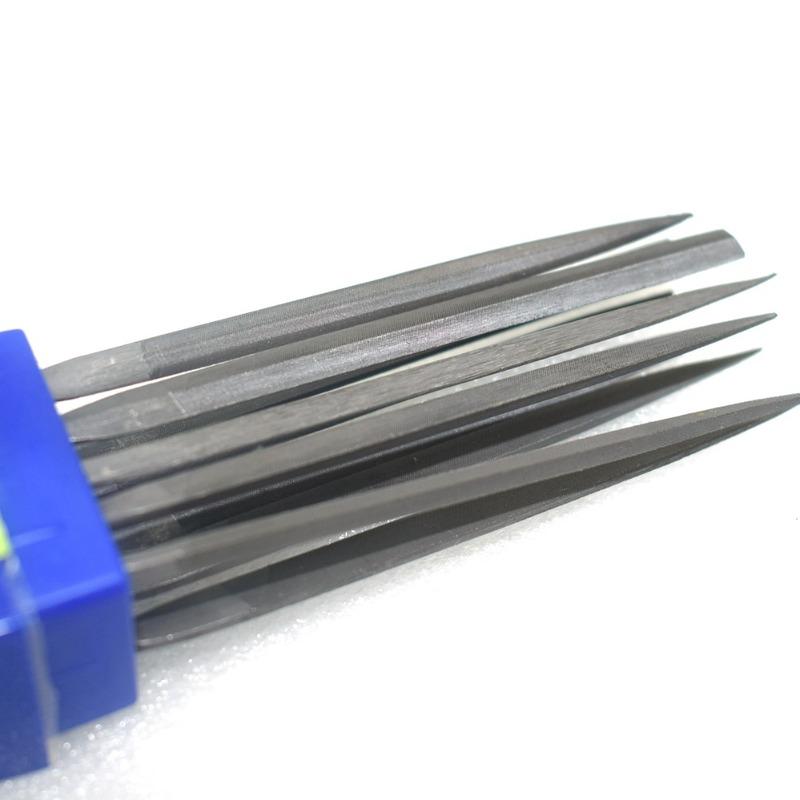 140mm Assorted Needle Files Hobby Craft Jewelers Watchmakers Metal Filing Tools 10Pcs