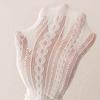 (1+1) See-through Daisy Long Mesh Socks Flower Lace Socks