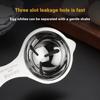 1 PC Egg White Separator Stainless Steel Tools Eggs Yolk Strainer Kitchen Accessories Separating Funnel Spoon Divider Utensils