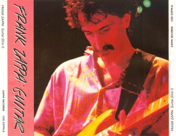 CD FRANK ZAPPA - Guitar CDDZAPPA6 Zappa Records 1988 UK Rock Used