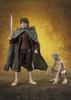TAMASHII NATIONS S.H.Figuarts Frodo Baggins & Gollum (Lord of the Rings) Approx. 120mm PVC & ABS & Cloth Painted Movable Figure