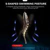 Рыболовные искусственные рыбы с лопастями Spinnerbait для поверхностной воды, медленно тонущие приманки для ловли форели и окуня