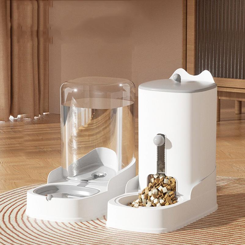 New Automatic Cat Feeder Cat Water Dispenser Cat Bowl Dog Food Bowl Feed Cat Food Feeder Pet Supplies