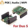 Milk-V Duo S PoE Expansion Board with MIPI DSI Display, Audio Output, and Microphone Input