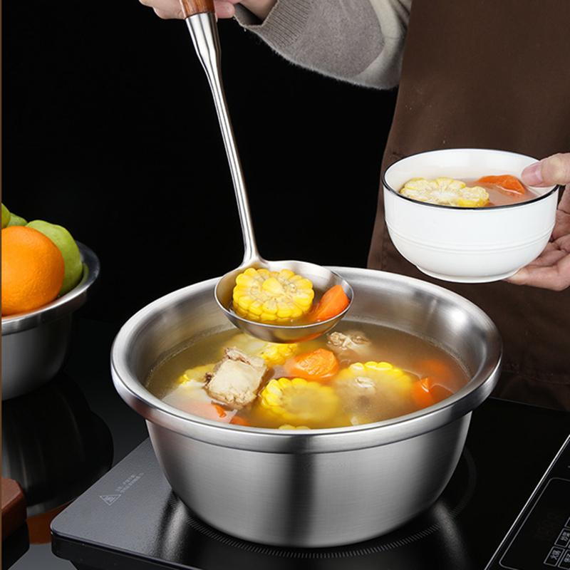 Дренажная корзина из нержавеющей стали, круглое сито для очистки риса, сито для мойки фруктов и овощей, фильтр для кухонных принадлежностей