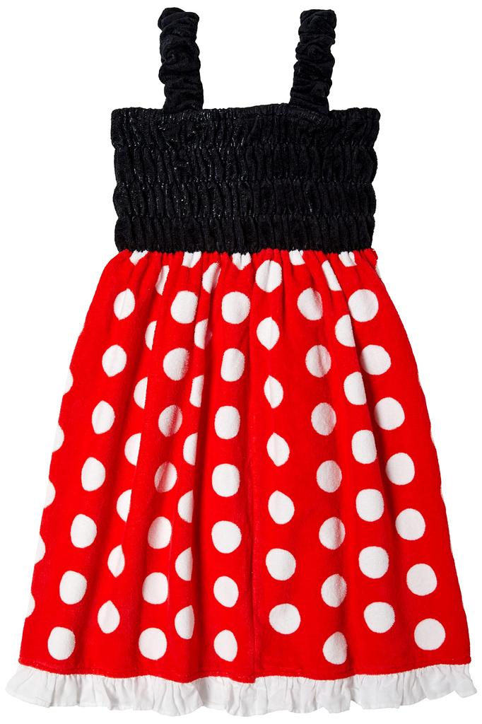 Marushin Disney Minnie Mouse Wrap Perfect for Birthday Cotton Height Suitable for Swimming and the Product 2095009500 Children's Towel, Girls, Gift,
