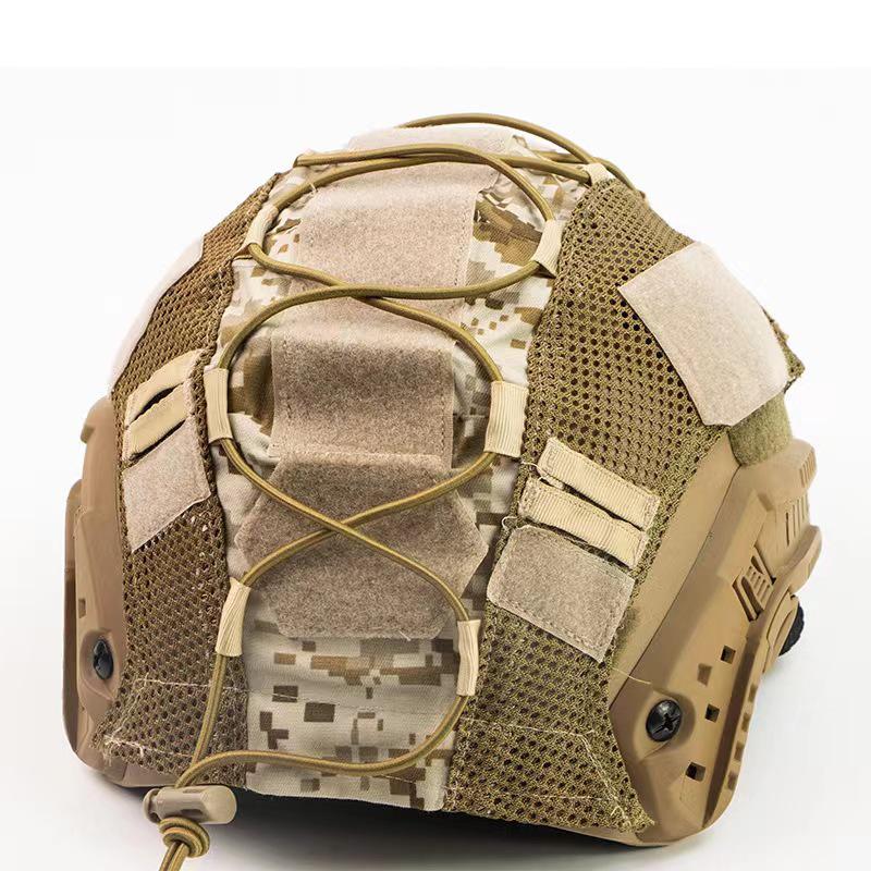 FAST Elastic Camouflage Helmet Cover - Tactical Accessory