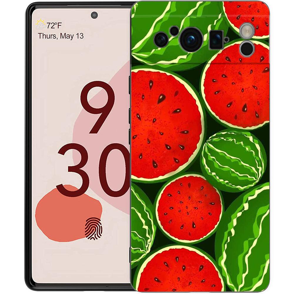 Watermelon Fruit Phone Case Cover for Google Pixel 9 8 7 6 7A 6A Pro Shockproof Soft TPU 9 Pro XL Shell Capas Fundas