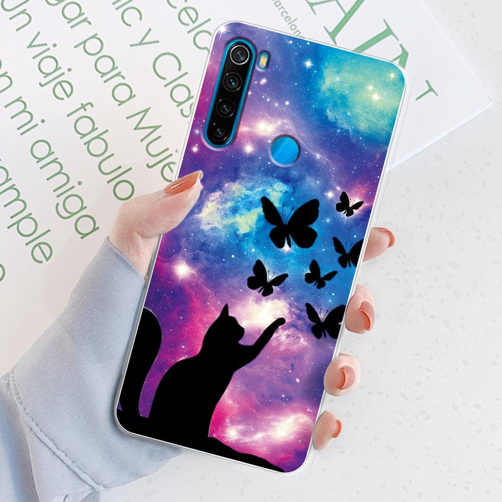 For Xiaomi Redmi Note 8 2021 Case Redmi Note 8T Cute Marble Transparent Cases For Redmi Note 8 Pro Silicone Clear Phone Bumper