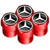 CRU1 for Mercedes Benz C180 C200 C260 C300 W108 W124 W126 W140 W168 Car Suede Key Chain with Wheel Tire Valve Caps Car Accessories