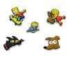 Серия Simpsons – ПВХ подвески для обуви – Цветочные аксессуары