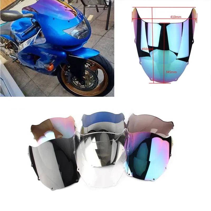 Мотоциклетное ветровое стекло Double Bubble Дефлектор Защита Ветровое стекло Для Kawasaki Ninja ZX-9R ZX9R ZX 9R ZX900C 1998 1999