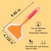 10inch Of Silicone Spatula, For Nonstick Cookware Flat Wide Pancake Multifunction Spatula Food Turner Heat Resistant Kitchen Omlet Flipper For Egg