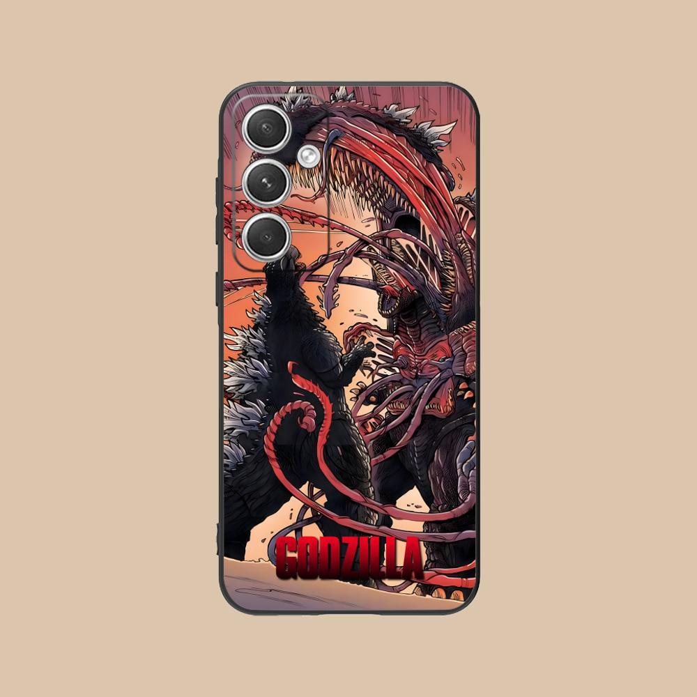 Чехол для телефона G-Godzillas-S для Samsung Galaxy S25 S24 S23 S22 S21 S20 S10 S9 Plus FE Ultra Lite Черная крышка Мобильные телефоны