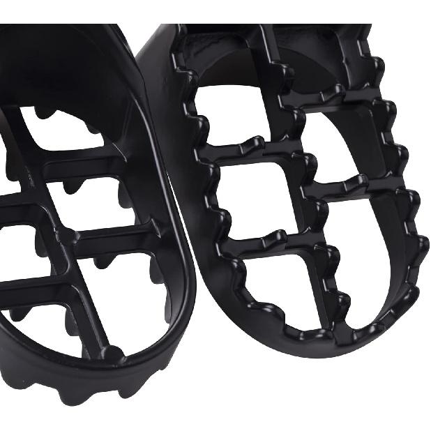 Алюминиевые подножки для питбайка, черные, задние, универсальная посадка для PW50 PW80 TW200 XR50R CRF50 CRF70 CRF80 CRF100F питбайк