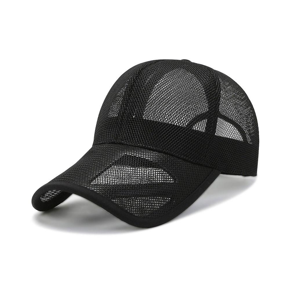 Breathable Men Women Fashion Summer Sunscreen Hats Sun Protection Caps Baseball Cap Full Mesh Hats