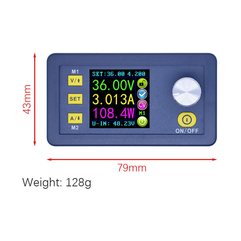 LIZAO DPS5005 50V 5A DC-DC Step-Down Power Supply Module Adjustable Regulated Converter With Communication Voltmeter Display
