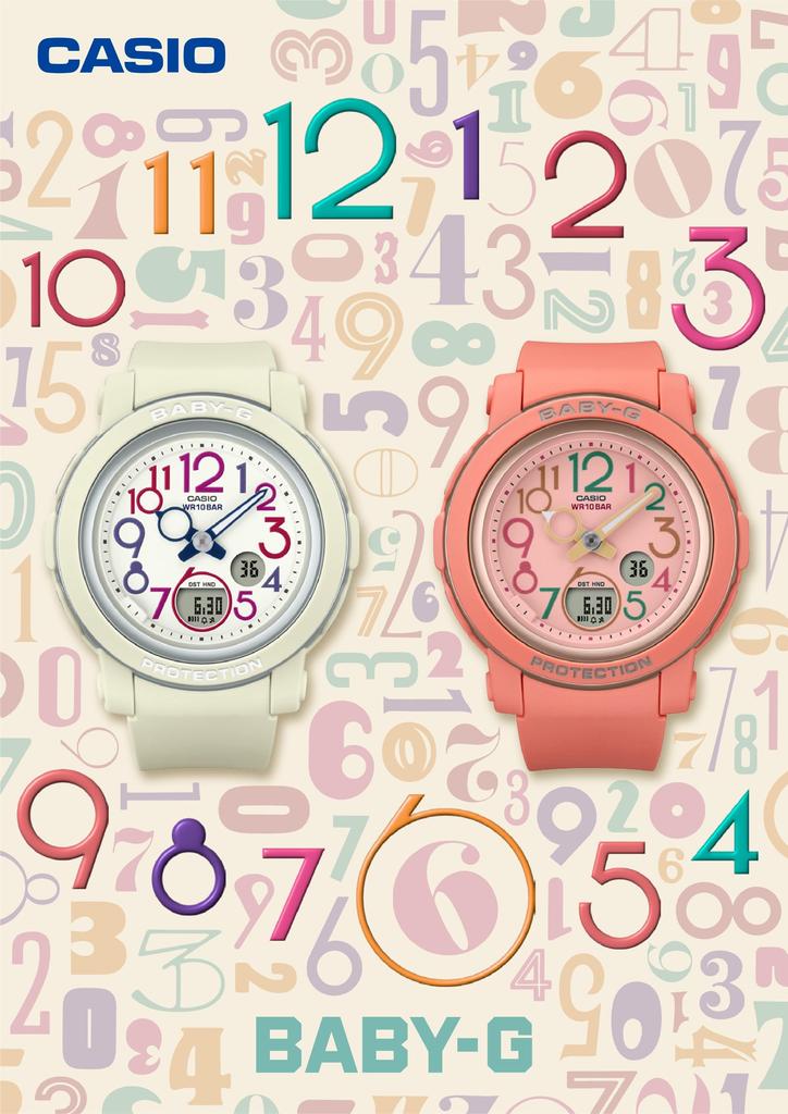 Часы Baby Gee белые [Casio] [] BGA-290PA-7AJF женские