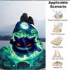 1pc Ghostly Pokémon Blanket Soft All Season Throw with Vibrant Design, Perfect for Home, Travel, and Gifts, Ideal for Naps and Camping