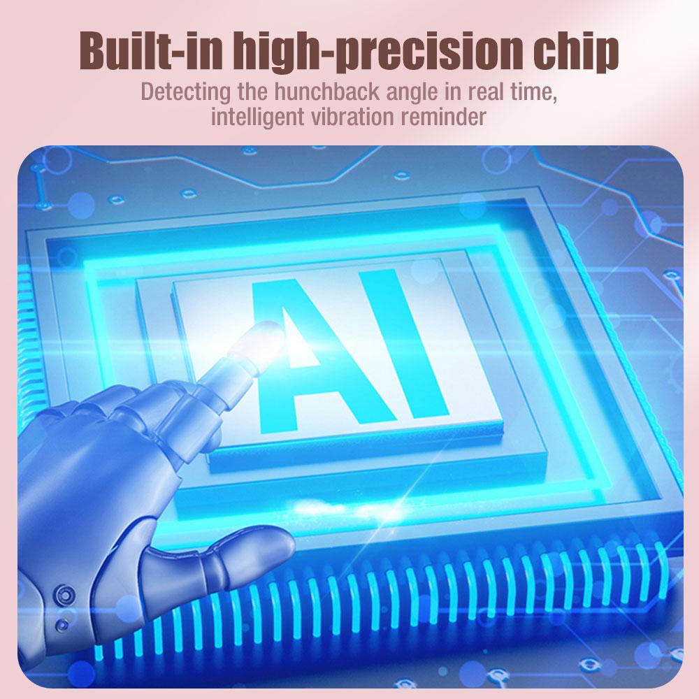 Умное устройство для коррекции осанки спины, невидимый пояс для коррекции положения сидя, ортез, напоминание в реальном времени для взрослых и детей, горб