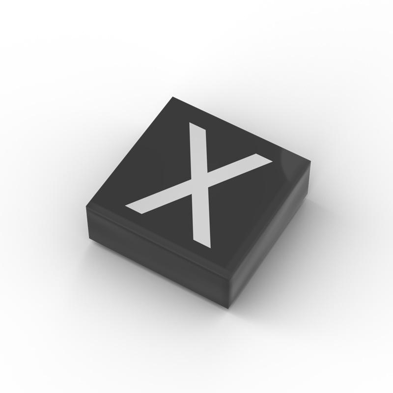 MOC 3070bpb009 Alphabet A-Z Building Blocks Set Lore 3070 Education Printed 26 Letters Bricks Toy For Children Kid Birthday Gift