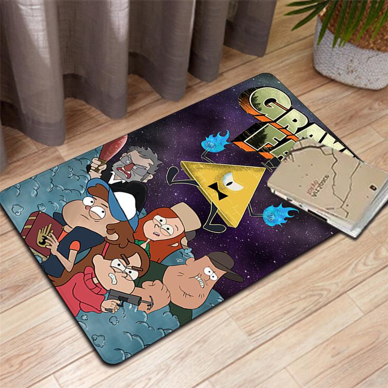 Gravity Falls Rug Floor Mat for Living Room or Bedroom Soft and Comfortable Carpet a Gift for Birthday and Holiday.NFF0928511