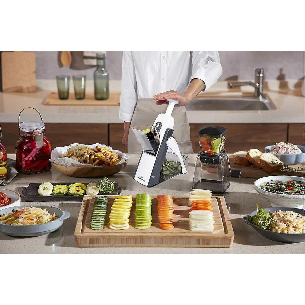 Multifunctional Vegetable Cutter Fruit Cutter Potato Onion Cutter Carrot Grater Vegetable Cutter Kitchen Accessories (Gray)