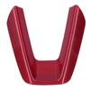 Car Steering Wheel Trim Cover Sticker Interior Moulding Fit for Mazda 3 AxelaCX4CX5Red