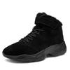 Зимние мужские ботинки, уличные модные теплые зимние ботинки до щиколотки, мужские кроссовки, теплая зимняя обувь на толстой подошве для мужчин, большой размер