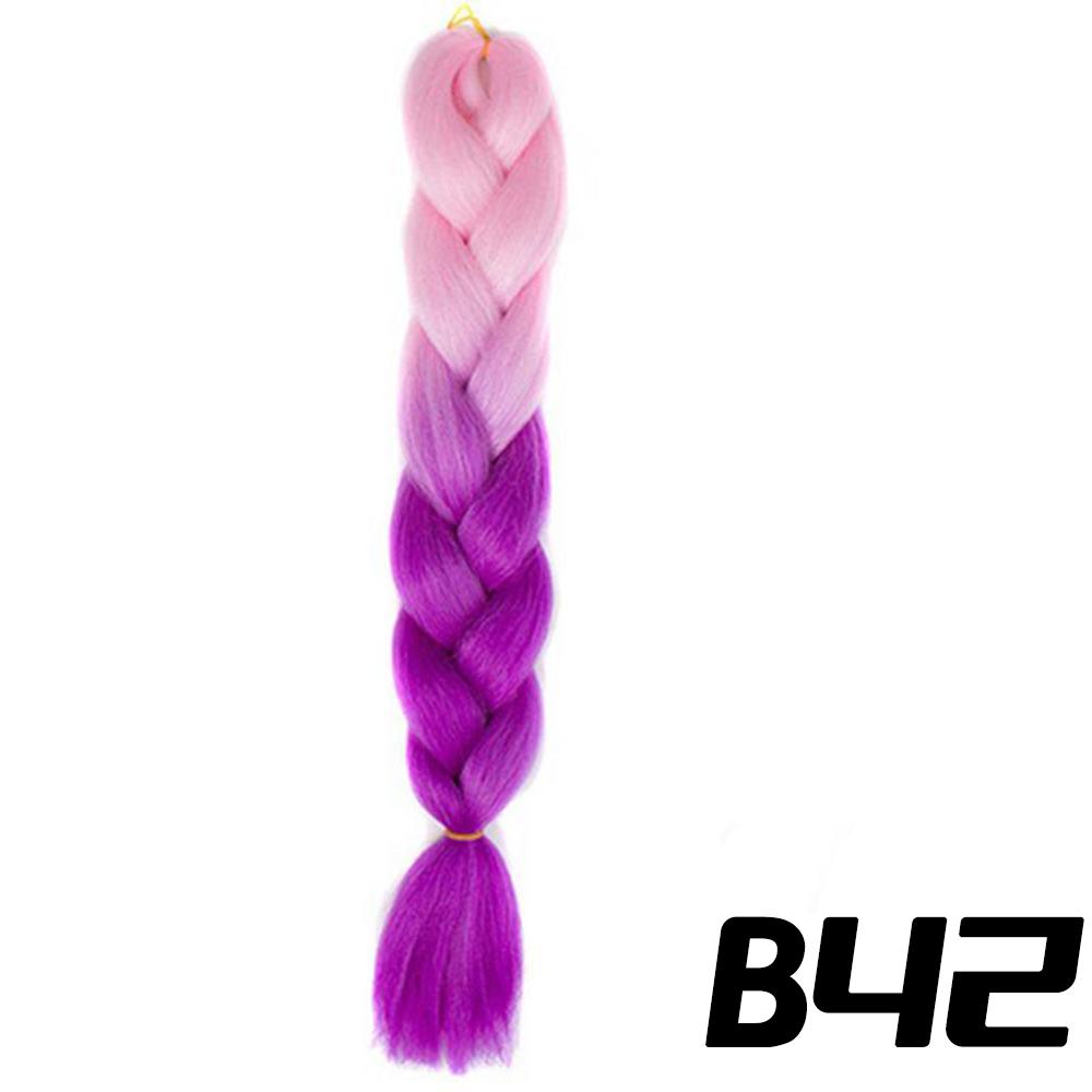 MISS WIG Synthetic Long Braid Ponytail Extension Straight Sleek Wrap Around Colorful Braid Hair Extensions Ponytail Natural Soft For Women Wear